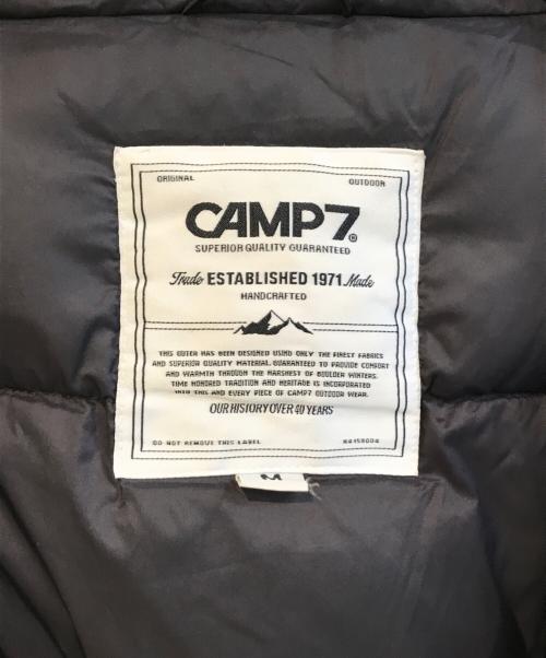 CAMP 7（キャンプ７）CAMP 7 (キャンプ７) ダウンジャケット　CP42260002 ベージュ サイズ:Mの古着・服飾アイテム