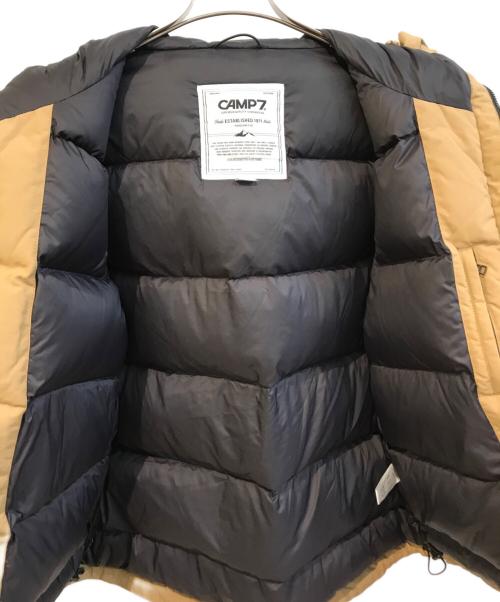 CAMP 7（キャンプ７）CAMP 7 (キャンプ７) ダウンジャケット　CP42260002 ベージュ サイズ:Mの古着・服飾アイテム