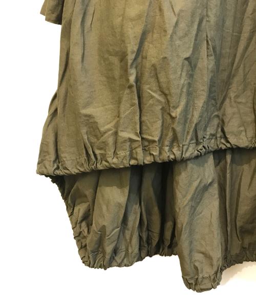 mizuiro-ind（ミズイロインド）mizuiro-ind (ミズイロインド) バルーンブラウス ブラウン サイズ:Freeの古着・服飾アイテム