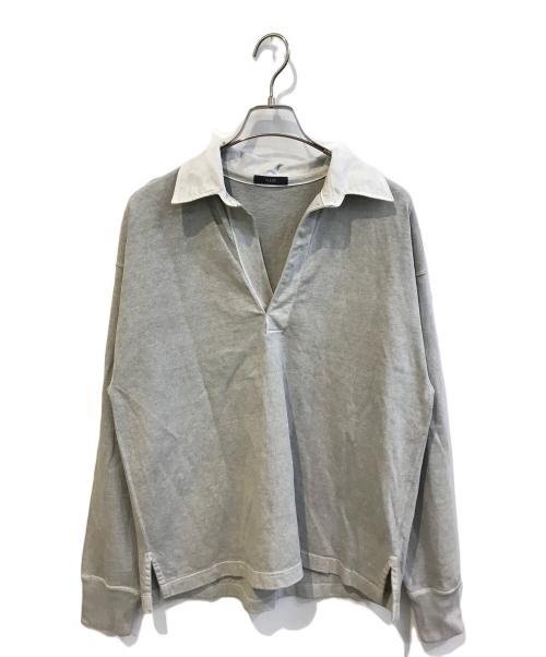 YLEVE（イレーヴ）YLEVE (イレーヴ) コットン スキッパー プルオーバー　168-5166014 グレー サイズ:1の古着・服飾アイテム
