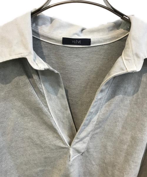 YLEVE（イレーヴ）YLEVE (イレーヴ) コットン スキッパー プルオーバー　168-5166014 グレー サイズ:1の古着・服飾アイテム