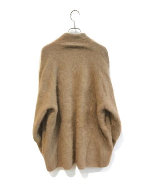 Noble（ノーブル）Noble (ノーブル) ファーニットパフカーディガン 22080240522030 ブラウン サイズ:Freeの古着・服飾アイテム