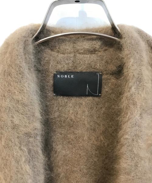 Noble（ノーブル）Noble (ノーブル) ファーニットパフカーディガン 22080240522030 ブラウン サイズ:Freeの古着・服飾アイテム
