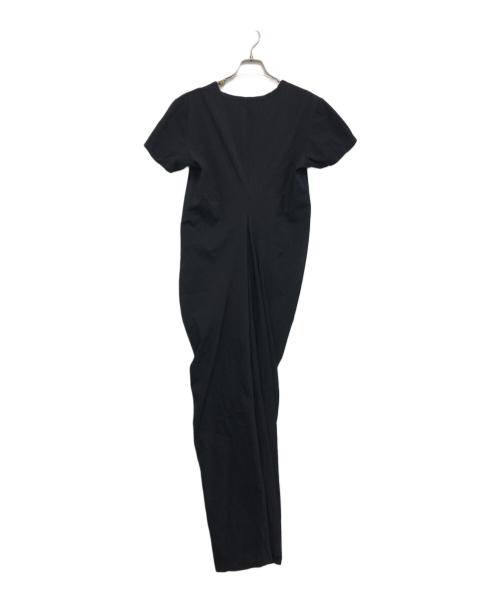 ROBE DE CHAMBRE COMME DES GARCONS（ローブドシャンブル コムデギャルソン）ROBE DE CHAMBRE COMME DES GARCONS (ローブドシャンブル コムデギャルソン) 80’s 変形カットソーワンピース ブラック サイズ:Lの古着・服飾アイテム