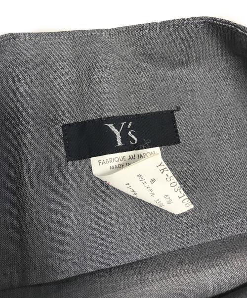 Y's（ワイズ）Y's (ワイズ) ロングスカート グレー サイズ:表記なしの古着・服飾アイテム