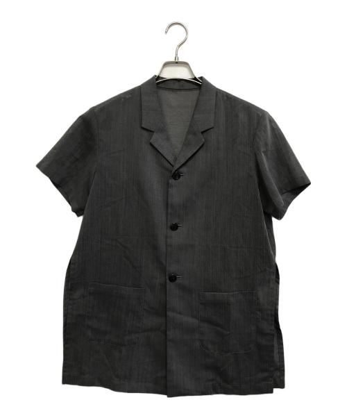 Y's（ワイズ）Y's (ワイズ) 半袖ジャケット グレー サイズ:表記なしの古着・服飾アイテム