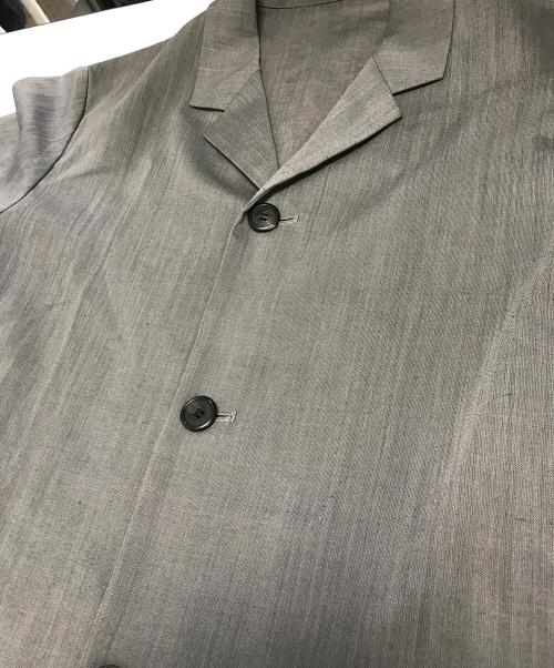 Y's（ワイズ）Y's (ワイズ) 半袖ジャケット グレー サイズ:表記なしの古着・服飾アイテム