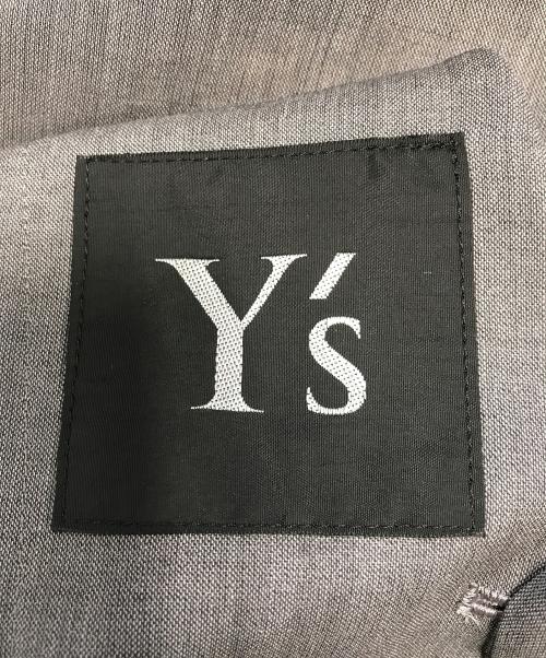 Y's（ワイズ）Y's (ワイズ) 半袖ジャケット グレー サイズ:表記なしの古着・服飾アイテム