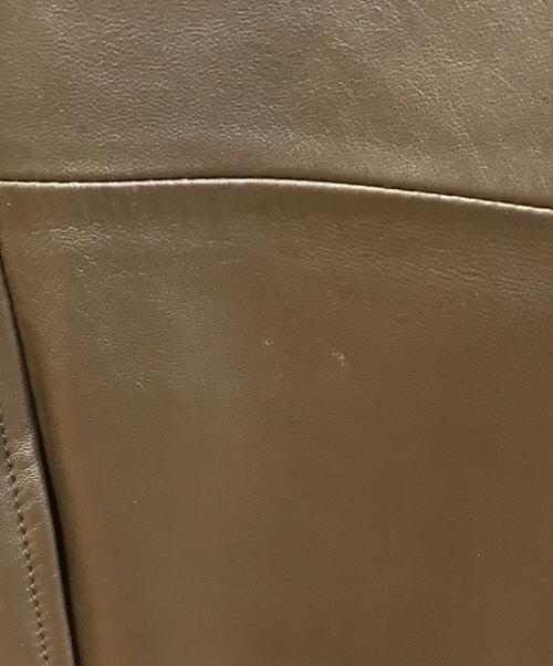 23区 HOMME（ニジュウサンクオム）23区 HOMME (ニジュウサンクオム) ラムレザージャケット ブラウン サイズ:Lの古着・服飾アイテム