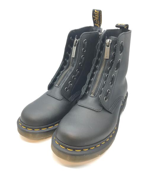 Dr.Martens（ドクターマーチン）Dr.Martens (ドクターマーチン) PASCAL FRONT ZIP　23863001 ブラック サイズ:UK5の古着・服飾アイテム