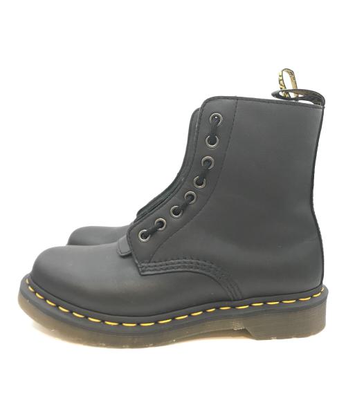 Dr.Martens（ドクターマーチン）Dr.Martens (ドクターマーチン) PASCAL FRONT ZIP　23863001 ブラック サイズ:UK5の古着・服飾アイテム
