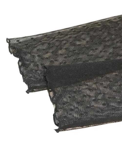 Spick and Span（スピック＆スパン）Spick and Span (スピック＆スパン) ドットチュールハイネックプルオーバー　25070200905010 ブラック サイズ:表記無しの古着・服飾アイテム