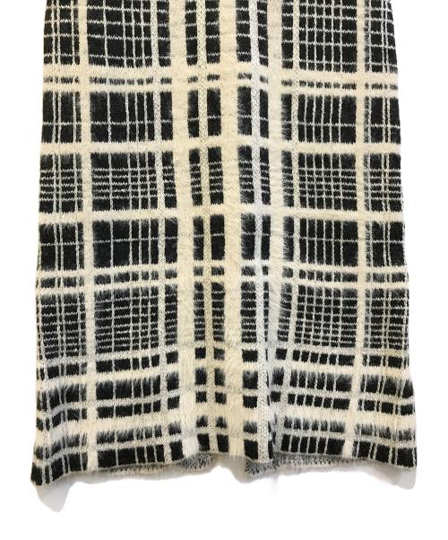 eimy istoire（エイミーイストワール）eimy istoire (エイミーイストワール) チェックジャガードニットワンピース　	1123531679-0 アイボリー サイズ:Free 未使用品の古着・服飾アイテム