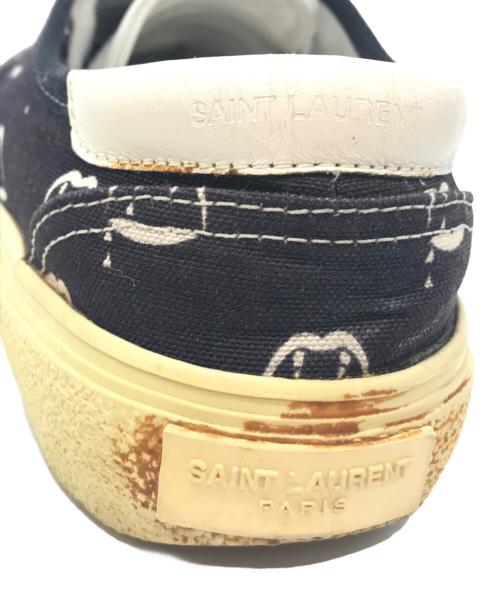 Saint Laurent Paris（サンローランパリ）Saint Laurent Paris (サンローランパリ) ヴァンパイアスニーカー　345062 ブラック サイズ:37の古着・服飾アイテム