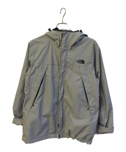 THE NORTH FACE（ザ ノース フェイス）THE NORTH FACE (ザ ノース フェイス) Novelty Scoop Jacket　NP61241 ホワイト×ブラック サイズ:Mの古着・服飾アイテム