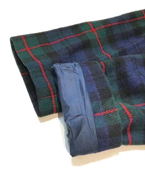 PENDLETON（ペンドルトン）PENDLETON (ペンドルトン) タータンチェックウールジャケット グリーン×ネイビー サイズ:Mの古着・服飾アイテム