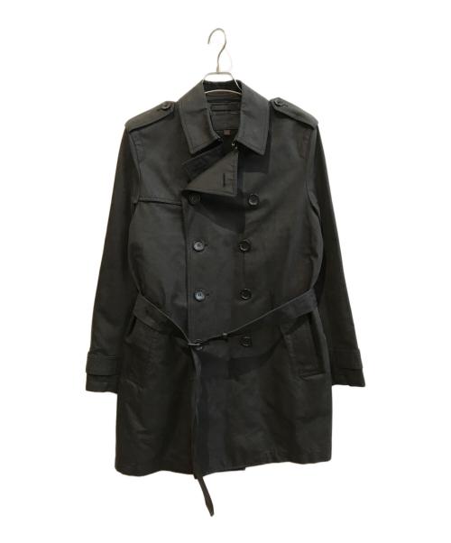 COACH（コーチ）COACH (コーチ) トレンチコート ブラック サイズ:Sの古着・服飾アイテム