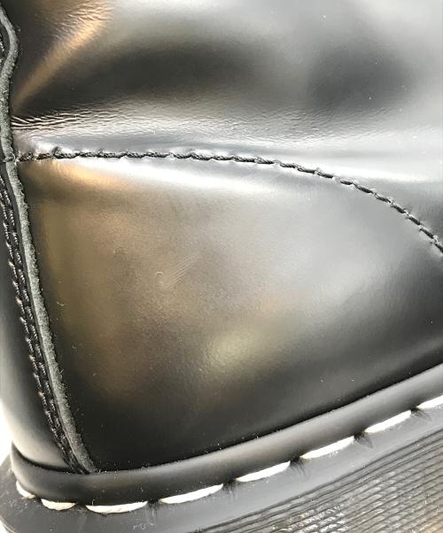 Dr.Martens（ドクターマーチン）Dr.Martens (ドクターマーチン) 1460 ホワイトステッチ 8 ホール ブーツ　24758001 ブラック サイズ:UK9の古着・服飾アイテム