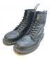 Dr.Martens（ドクターマーチン）の古着「1460 ホワイトステッチ 8 ホール ブーツ　24758001」｜ブラック