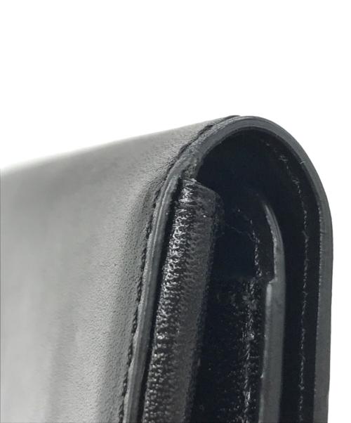 Loneo VINTAGE REVIVAL PRODUCTIONS（ロネオヴィンテージリバイバルプロダクションズ）loneo VINTAGE REVIVAL PRODUCTIONS (ロネオヴィンテージリバイバルプロダクションズ) 2つ折りレザーウォレット ブラックの古着・服飾アイテム