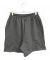 BALENCIAGA (バレンシアガ) ロゴ刺繍スウェットハーフパンツ　676137 TRVW6 ダークグレー サイズ:XXS：20000円