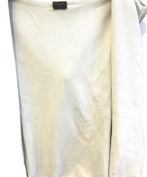 BALENCIAGA（バレンシアガ）BALENCIAGA (バレンシアガ) LOOP LOGO ZIP HOODIE ホワイト サイズ:XLの古着・服飾アイテム
