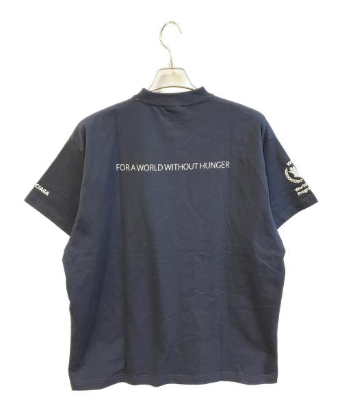 BALENCIAGA（バレンシアガ）BALENCIAGA (バレンシアガ) World Food Programme　739028 TQVB6 ネイビー サイズ:Lの古着・服飾アイテム
