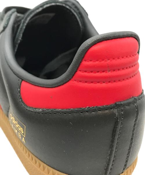 adidas（アディダス）adidas (アディダス) SAMBA OG　IG6173 ブラック×レッド サイズ:24の古着・服飾アイテム