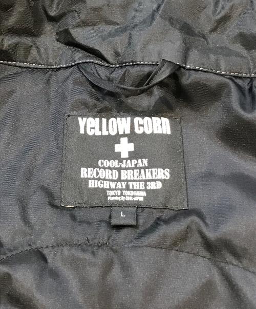 YELLOW CORN（イエローコーン）YELLOW CORN (イエローコーン) ウインタージャケット　YB-4319 ブラック サイズ:Lの古着・服飾アイテム