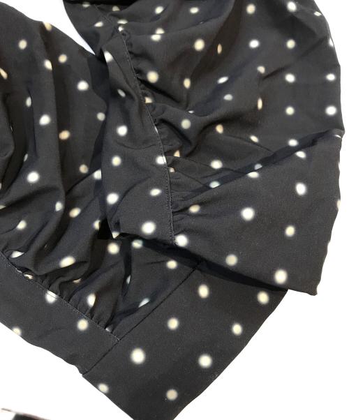 MIESROHE（ミースロエ）MIESROHE (ミースロエ) ランダムドットロングワンピース　MWFO235028 ブラック サイズ:Ｓの古着・服飾アイテム