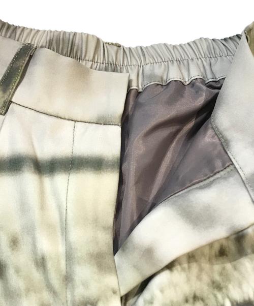 Ameri（アメリ）AMERI (アメリ) CAMILA STRAIGHT TUCK PANTS　01220860620 グリーン サイズ:Mの古着・服飾アイテム