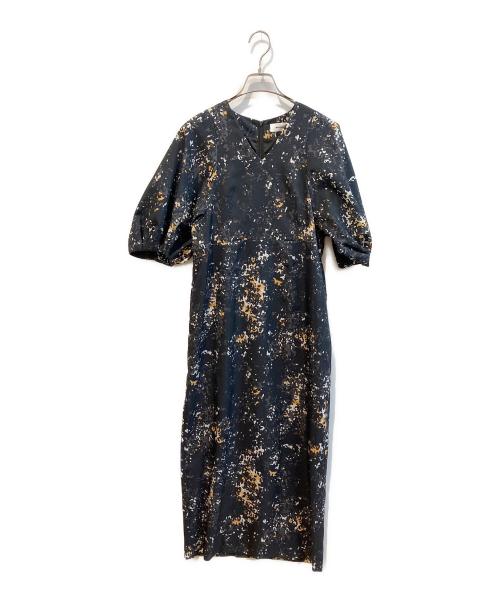 MIESROHE（ミースロエ）MIESROHE (ミースロエ) ボリューム袖ワンピ ブラック サイズ:Freeの古着・服飾アイテム