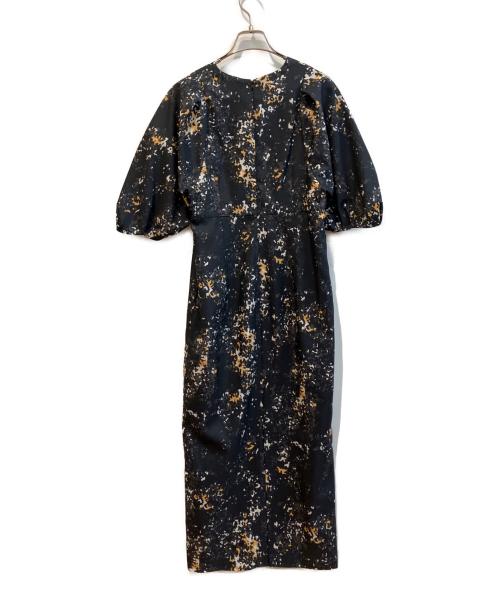 MIESROHE（ミースロエ）MIESROHE (ミースロエ) ボリューム袖ワンピ ブラック サイズ:Freeの古着・服飾アイテム