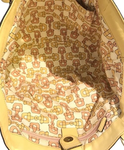 GUCCI（グッチ）GUCCI (グッチ) トートバッグ　211982 イエローの古着・服飾アイテム