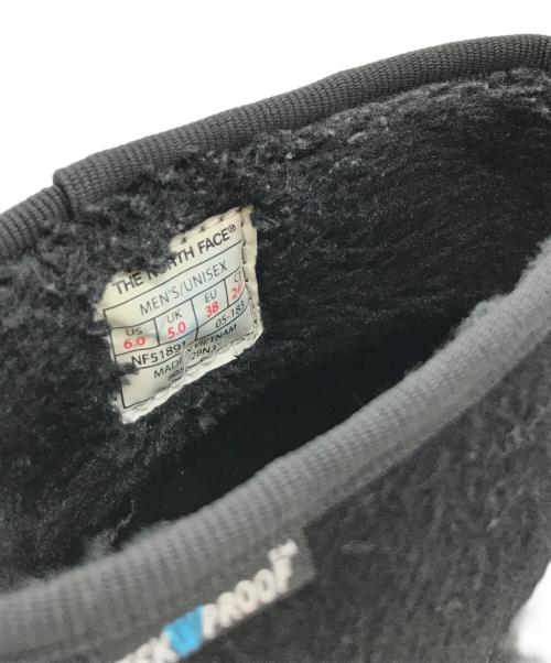 THE NORTH FACE（ザ ノース フェイス）THE NORTH FACE (ザ ノース フェイス) WINTER CAMP BOOTIE II　NF51891 ブラック サイズ:24の古着・服飾アイテム