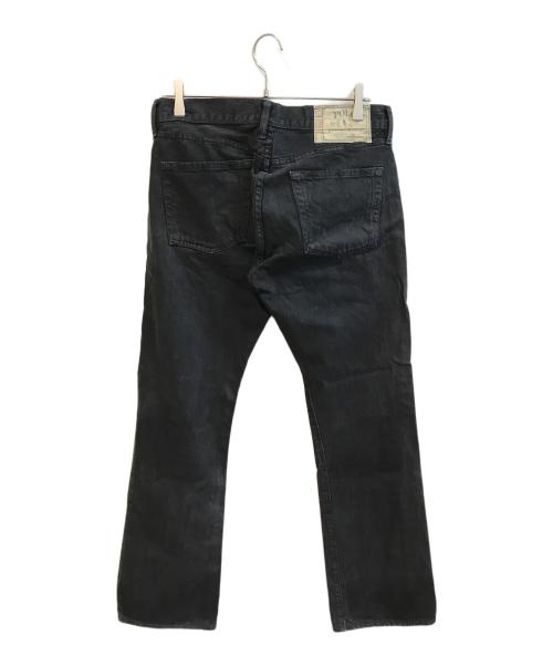 POLO RALPH LAUREN（ポロ・ラルフローレン）POLO RALPH LAUREN (ポロ・ラルフローレン) デニムパンツ ブラック サイズ:76cm(W30)の古着・服飾アイテム