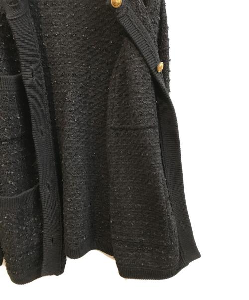 JOURNAL STANDARD relume（ジャーナルスタンダード レリューム）JOURNAL STANDARD relume (ジャーナルスタンダード レリューム) TWEEDYニットジャケット　23080462827010 ブラック サイズ:Freeの古着・服飾アイテム