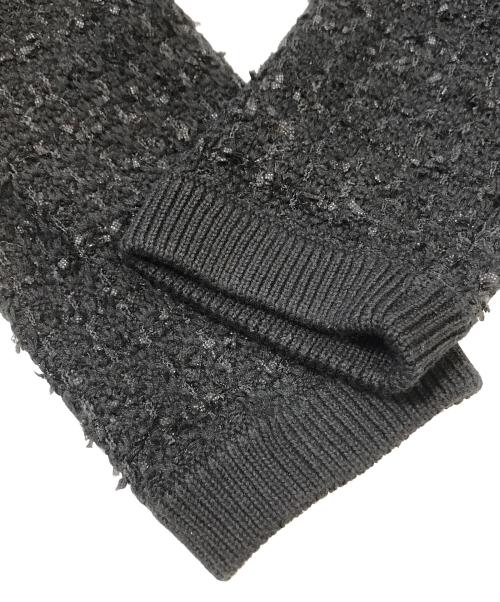 JOURNAL STANDARD relume（ジャーナルスタンダード レリューム）JOURNAL STANDARD relume (ジャーナルスタンダード レリューム) TWEEDYニットジャケット　23080462827010 ブラック サイズ:Freeの古着・服飾アイテム