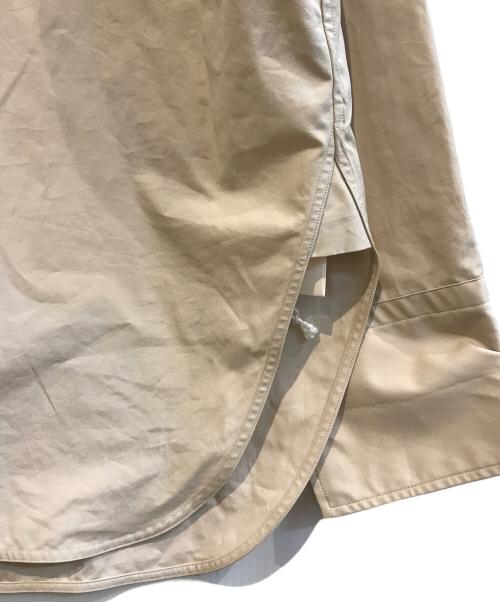 CURRENTAGE（カレンテージ）CURRENTAGE (カレンテージ) ビックカラーブラウス A2523FB 213 ベージュ サイズ:M 未使用品の古着・服飾アイテム