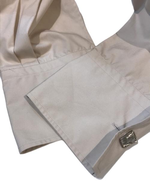 CURRENTAGE（カレンテージ）CURRENTAGE (カレンテージ) ビックカラーブラウス A2523FB 213 ベージュ サイズ:M 未使用品の古着・服飾アイテム