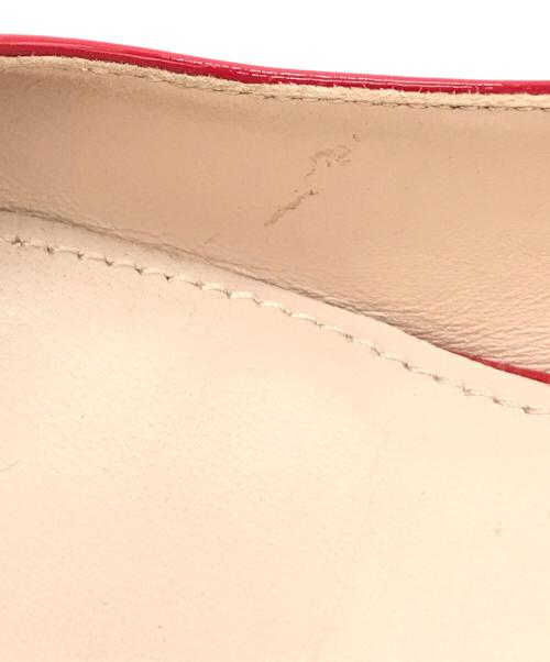 MIU MIU（ミュウミュウ）MIU MIU (ミュウミュウ) ビジューパンプス　5X328A レッド サイズ:35の古着・服飾アイテム