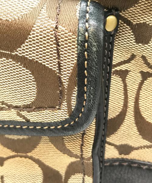 COACH（コーチ）COACH (コーチ) ワンショルダーバッグ　11140 ベージュの古着・服飾アイテム