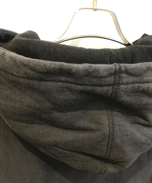 SUPREME（シュプリーム）Supreme (シュプリーム) Striped Cuff Hooded Sweatshirt ブラック サイズ:Mediumの古着・服飾アイテム