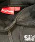 中古・古着 Supreme (シュプリーム) Striped Cuff Hooded Sweatshirt ブラック サイズ:Medium：7000円