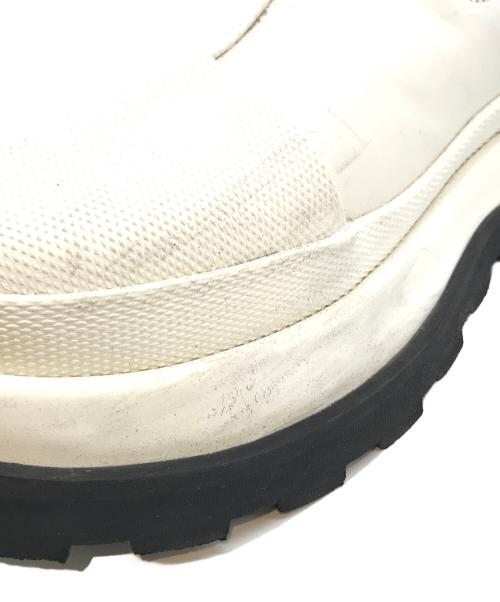 JIL SANDER（ジルサンダー）JIL SANDER (ジルサンダー) サイドゴアブーツ ホワイト サイズ:40の古着・服飾アイテム