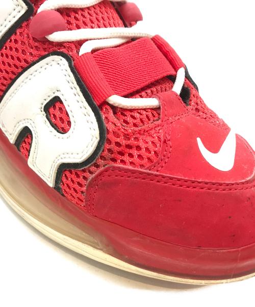 NIKE（ナイキ）NIKE (ナイキ) AIR MORE UP TEMPO720　CJ3662-600 レッド サイズ:27の古着・服飾アイテム