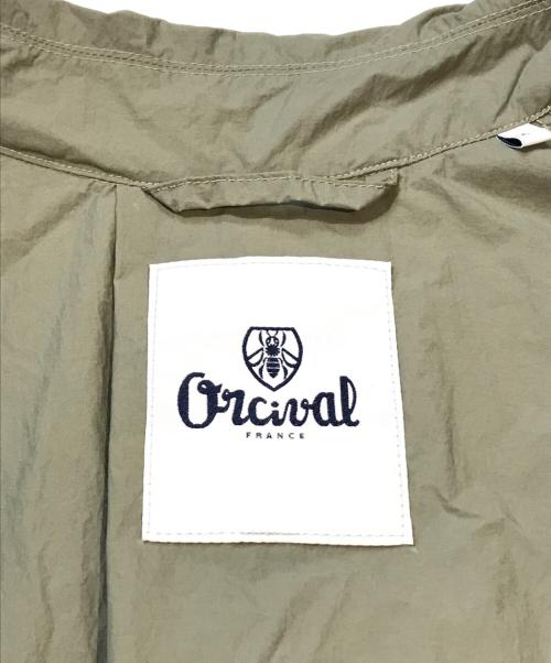 ORCIVAL（オーシバル）ORCIVAL (オーシバル) ナイロンバルマカーンコート　OR-A0160 LTN 黄緑 サイズ:5の古着・服飾アイテム