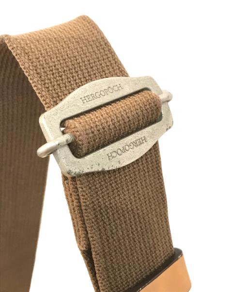 HERGOPOCH（エルゴポック）HERGOPOCH (エルゴポック) ショルダーバッグ ブラウンの古着・服飾アイテム