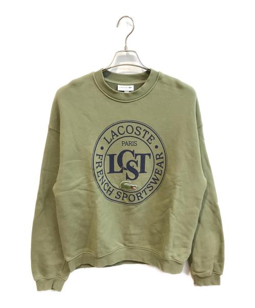 LACOSTE（ラコステ）LACOSTE (ラコステ) スウェット オリーブ サイズ:Mの古着・服飾アイテム
