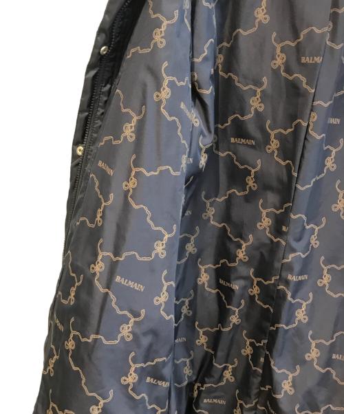 BALMAIN（バルマン）BALMAIN (バルマン) ブルーフォックスダウンコート　P130406D-100F ネイビー サイズ:LLの古着・服飾アイテム